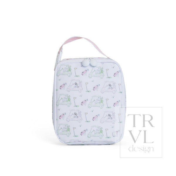 TRVL Lunch Box Insulated Bag - Putt Putt Pink from Anderson Parker