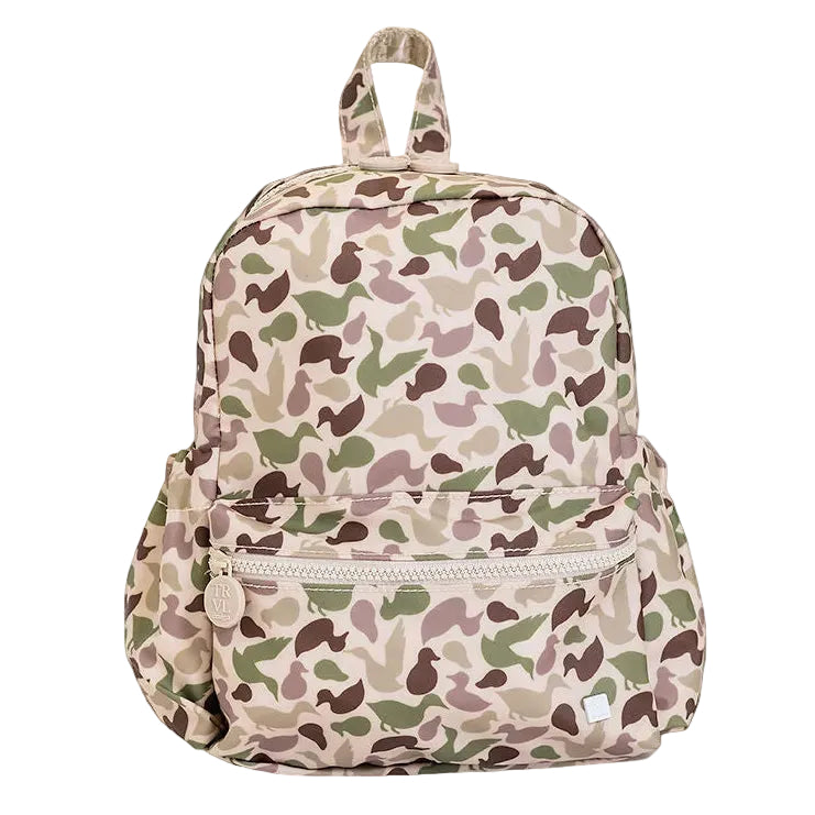 camouflage mini backpack TRVL MINI BACKER - Decoy Camo by TRVL Design