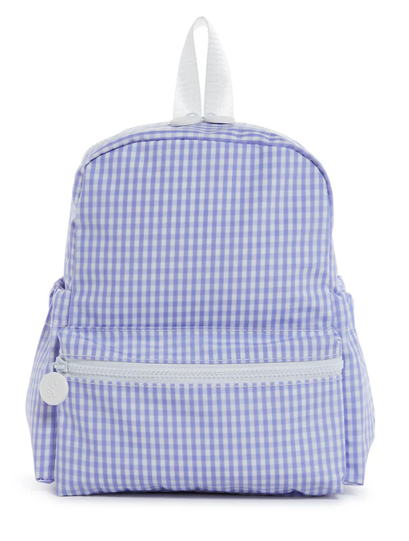 TRVL Mini Backer - Gingham Lilac from Anderson Parker