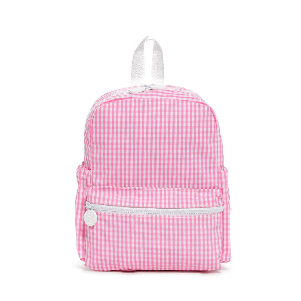 TRVL Mini Backer - Gingham Pink from Anderson Parker