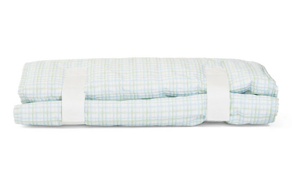 TRVL Nap Mat - Rest Up! - Classic Plaid Green from Anderson Parker