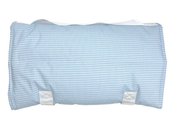 TRVL Nap Mat - Rest Up! - Gingham Mist from Anderson Parker
