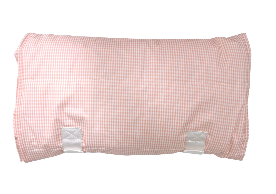 TRVL Nap Mat - Rest Up! - Gingham Taffy from Anderson Parker
