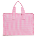 TRVL Overnight Tote - Gingham Pink from Anderson Parker