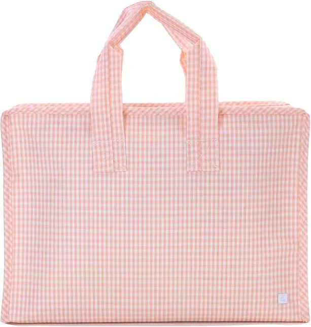 TRVL Overnight Tote - Gingham Taffy from Anderson Parker