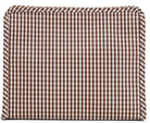 TRVL ROADIE LARGE Zip Pouch - GINGHAM COCO from Anderson Parker