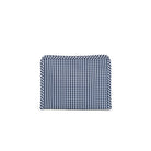 TRVL ROADIE LARGE Zip Pouch - Gingham Navy from Anderson Parker