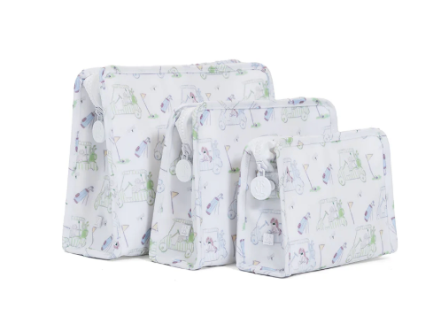 TRVL ROADIE LARGE Zip Pouch - PUTT PUTT from Anderson Parker