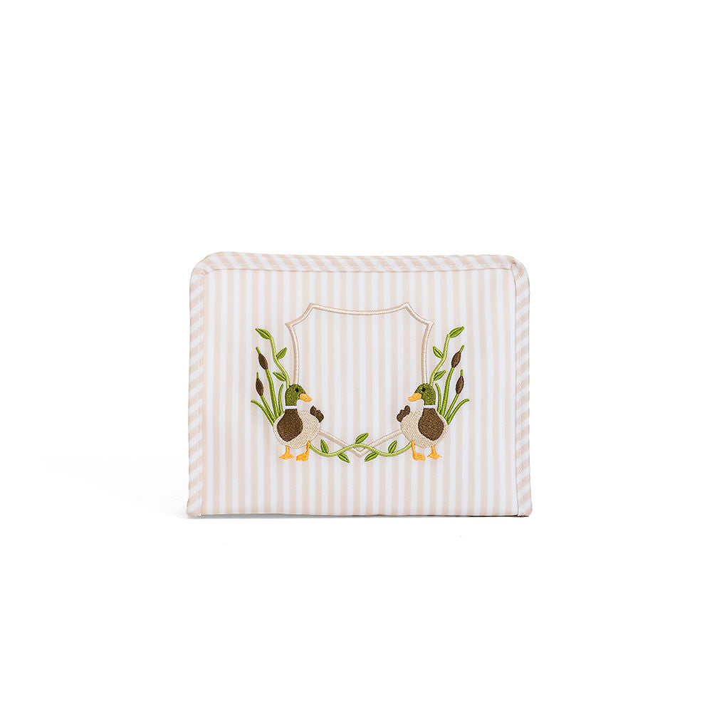 TRVL ROADIE MEDIUM Zip Pouch - Pimlico Duck Sand from Anderson Parker