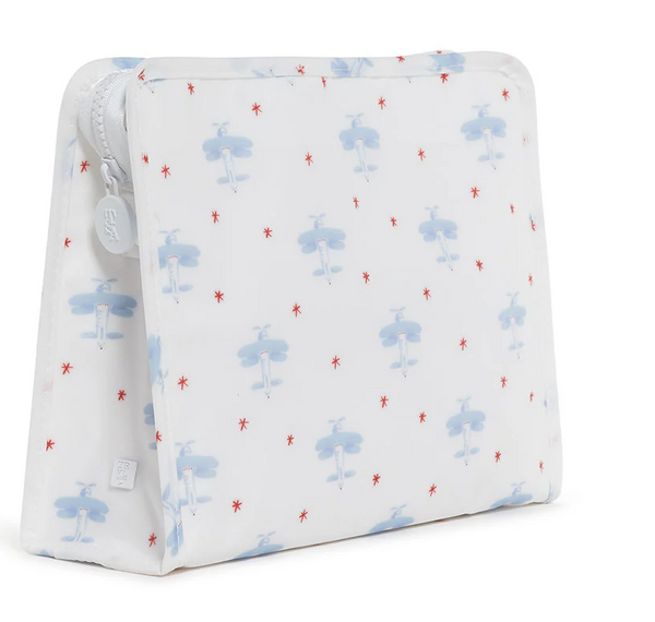 TRVL Roadie Large Zip Pouch - David's Airplanes from Anderson Parker
