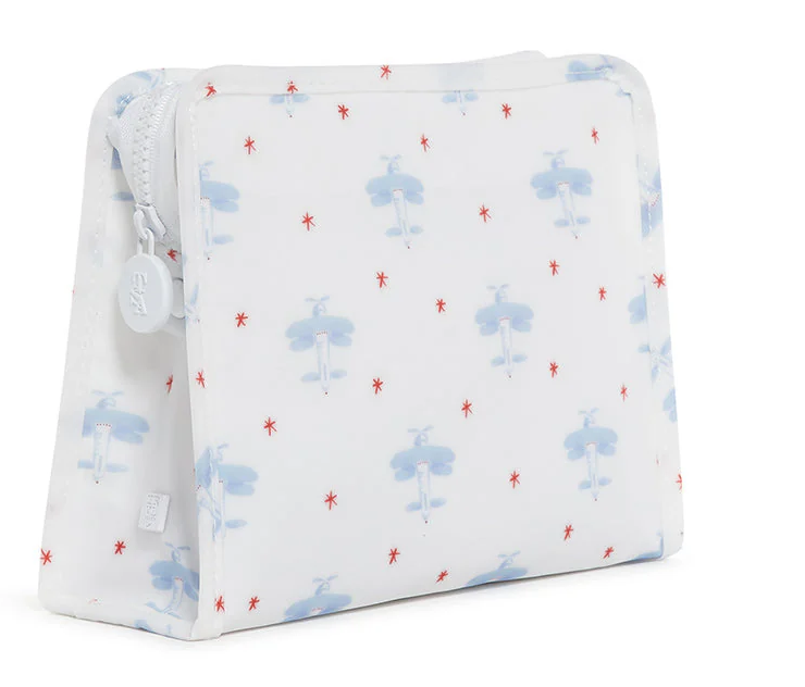 TRVL Roadie Medium Zip Pouch - David's Airplanes from Anderson Parker