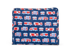 TRVL Roadie Medium Zip Pouch -  Fire Engines from Anderson Parker