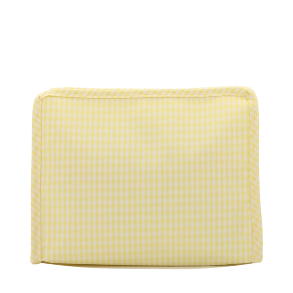 TRVL Roadie Medium Zip Pouch - Gingham Buttercup from Anderson Parker