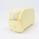 TRVL Stow It Dopp Bag - Gingham Buttercup from Anderson Parker