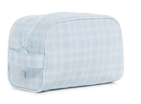 TRVL Stow It Dopp Bag - Pimlico Plaid Blue from Anderson Parker