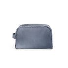 TRVL Stowaway Toiletry Bag - Gingham Navy from Anderson Parker