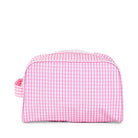 TRVL Stowaway Toiletry Bag - Gingham Pink - Anderson Parker