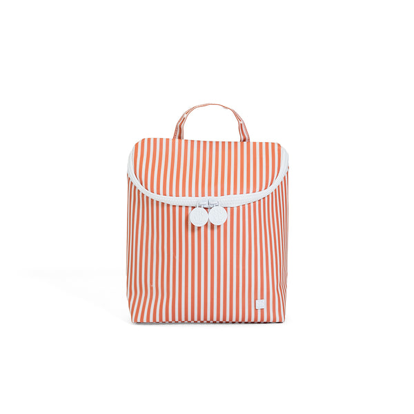 TRVL Take Away Insulated Lunch Bag - Pimlico Stripe Rust from Anderson Parker