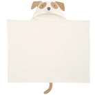 Tan Puppy Hooded Baby Bath Wrap from Anderson Parker