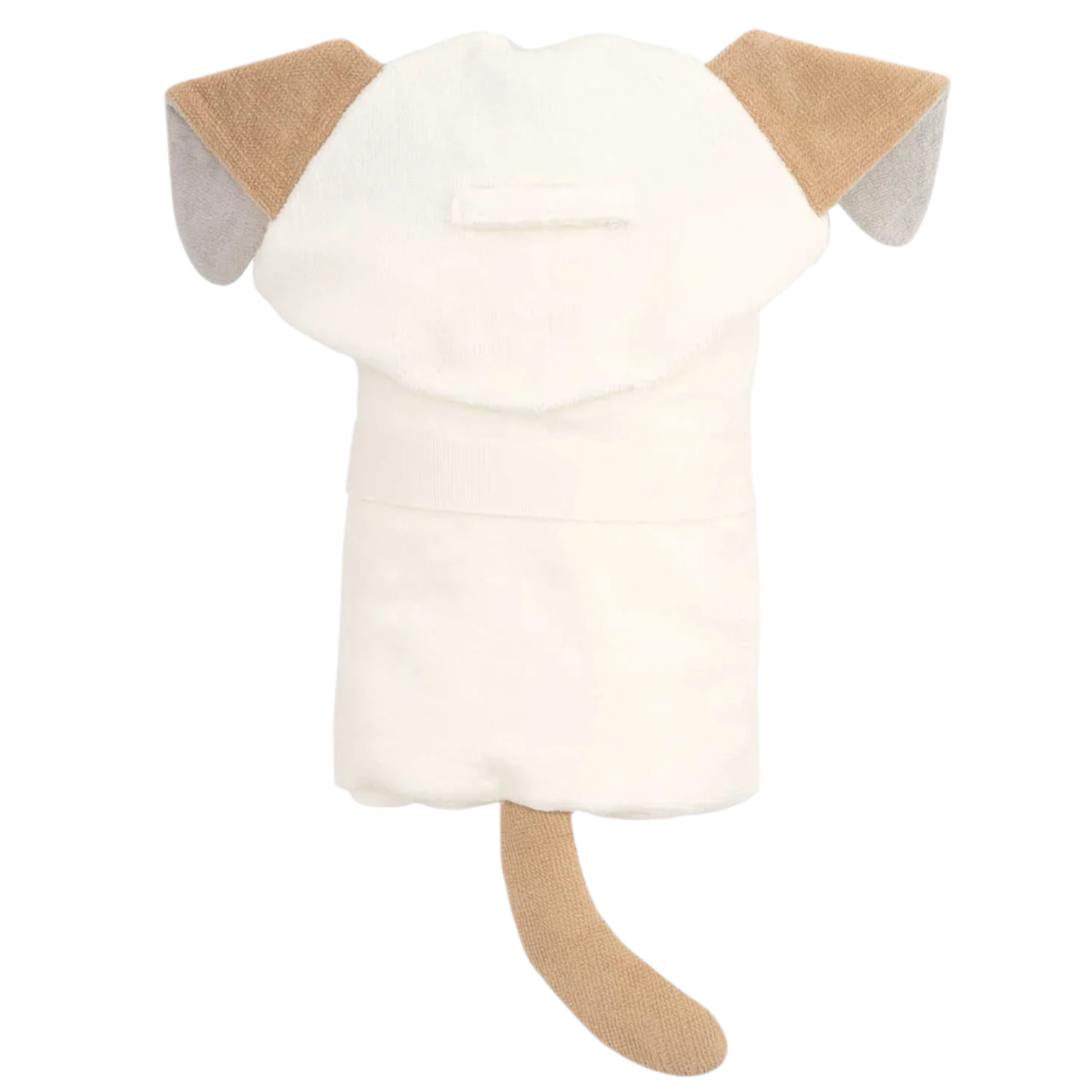 Tan Puppy Hooded Baby Bath Wrap from Anderson Parker