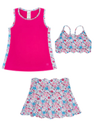 Tank, Sports Bra & Skort Set - Anderson Parker