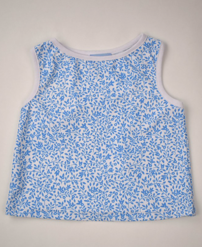Tank Top - Blue Floral from Anderson Parker