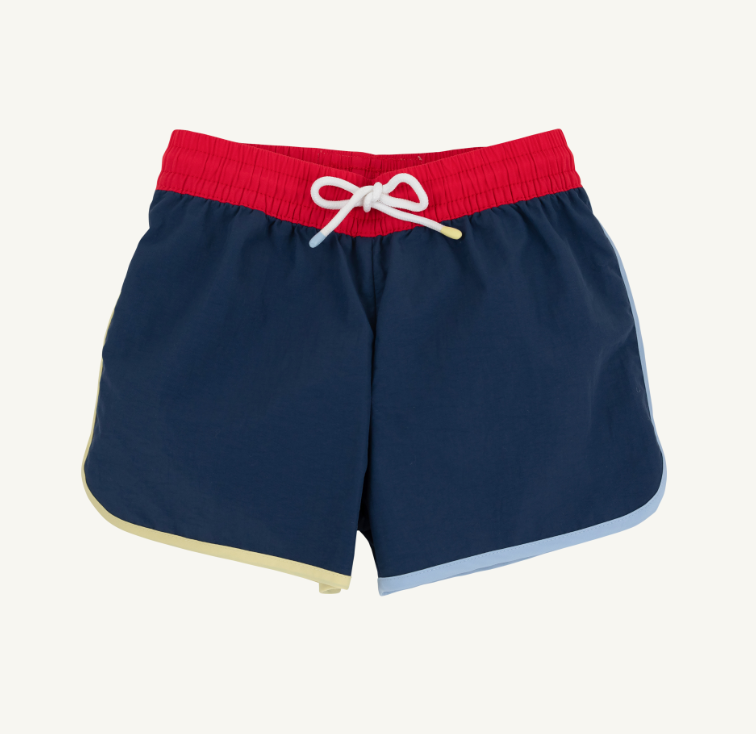 Tanner Trunks - Nantucket Navy/Richmond Red/Beale Street Blue/Lake Worth Yellow from Anderson Parker