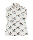 Tatum`s Turtleneck Dress - Highland Horses from Anderson Parker
