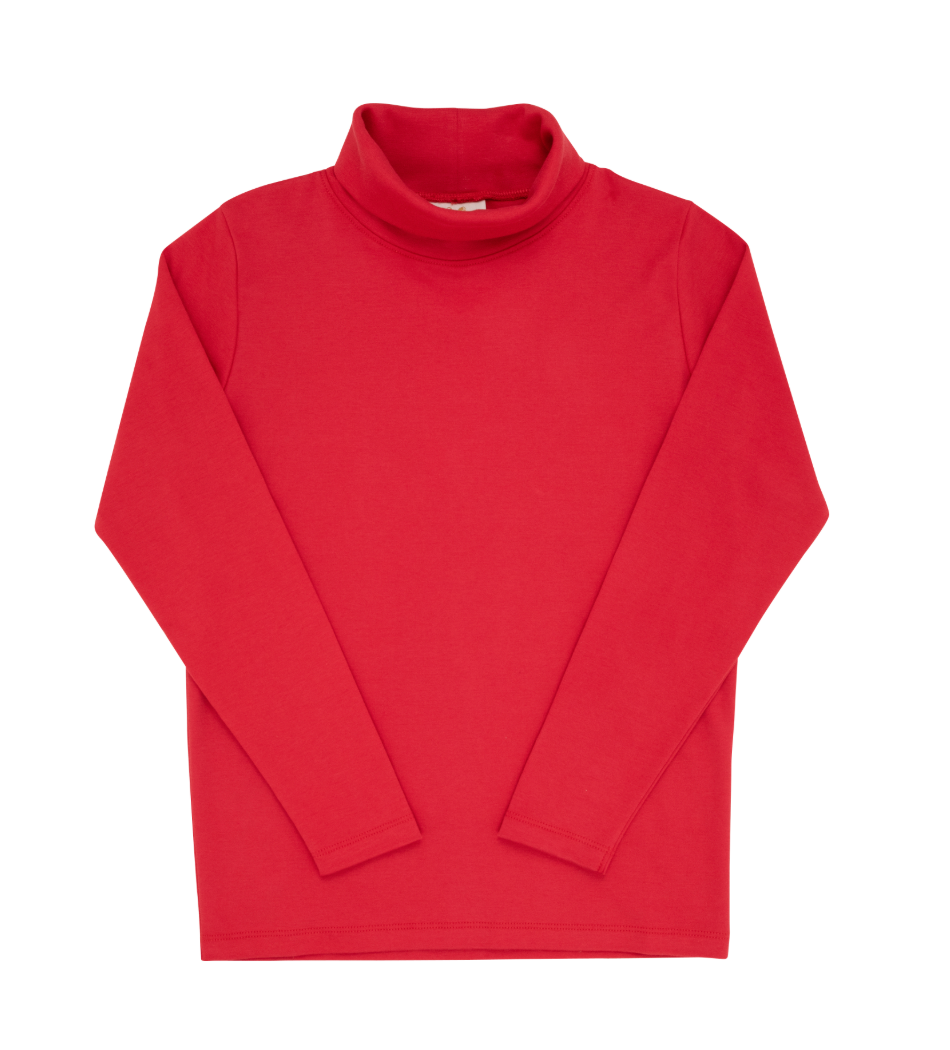Tatum`s Turtleneck Shirt - Richmond Red from Anderson Parker