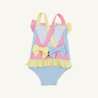 Taylor Bay Bathing Suit - Beale Street Blue/Hamptons Hot Pink/Lake Worth Yellow from Anderson Parker