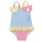 Taylor Bay Bathing Suit - Beale Street Blue/Hamptons Hot Pink/Lake Worth Yellow from Anderson Parker
