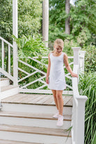 Tennis Dress with Pink Trim - Anderson Parker