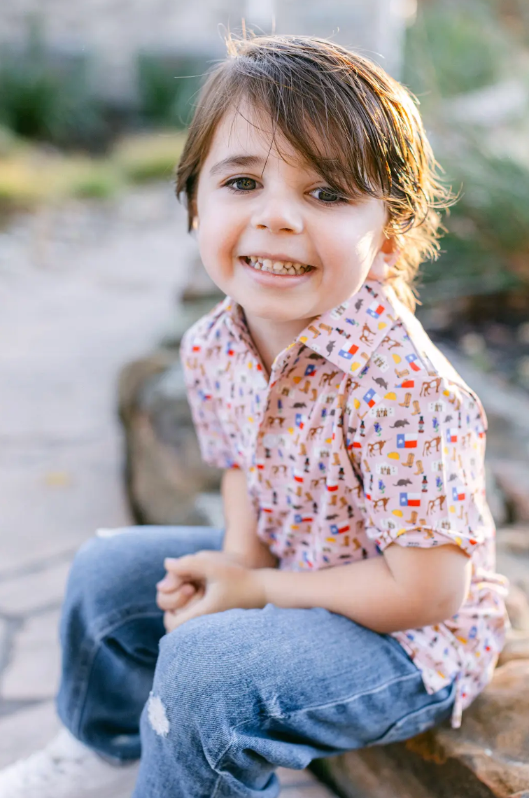 Texas Forever Boys' Polo from Anderson Parker