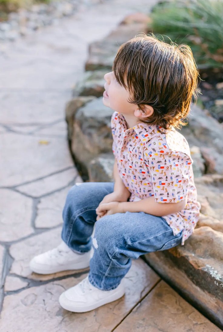 Texas Forever Boys' Polo from Anderson Parker