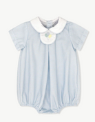 Thomas Tab Bubble - Baby Blue Minigingham from Anderson Parker