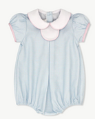 Timeless Tab Bubble - Baby Blue Minigingham from Anderson Parker