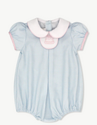 Timeless Tab Bubble - Baby Blue Minigingham from Anderson Parker