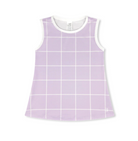 Tori Tank & Quinn Skort - Petal Purple Windowpane from Anderson Parker