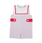Townes Top Sail Jon Jon - Woven Yarn - Lake Powell Plaid/Worth Ave White from Anderson Parker
