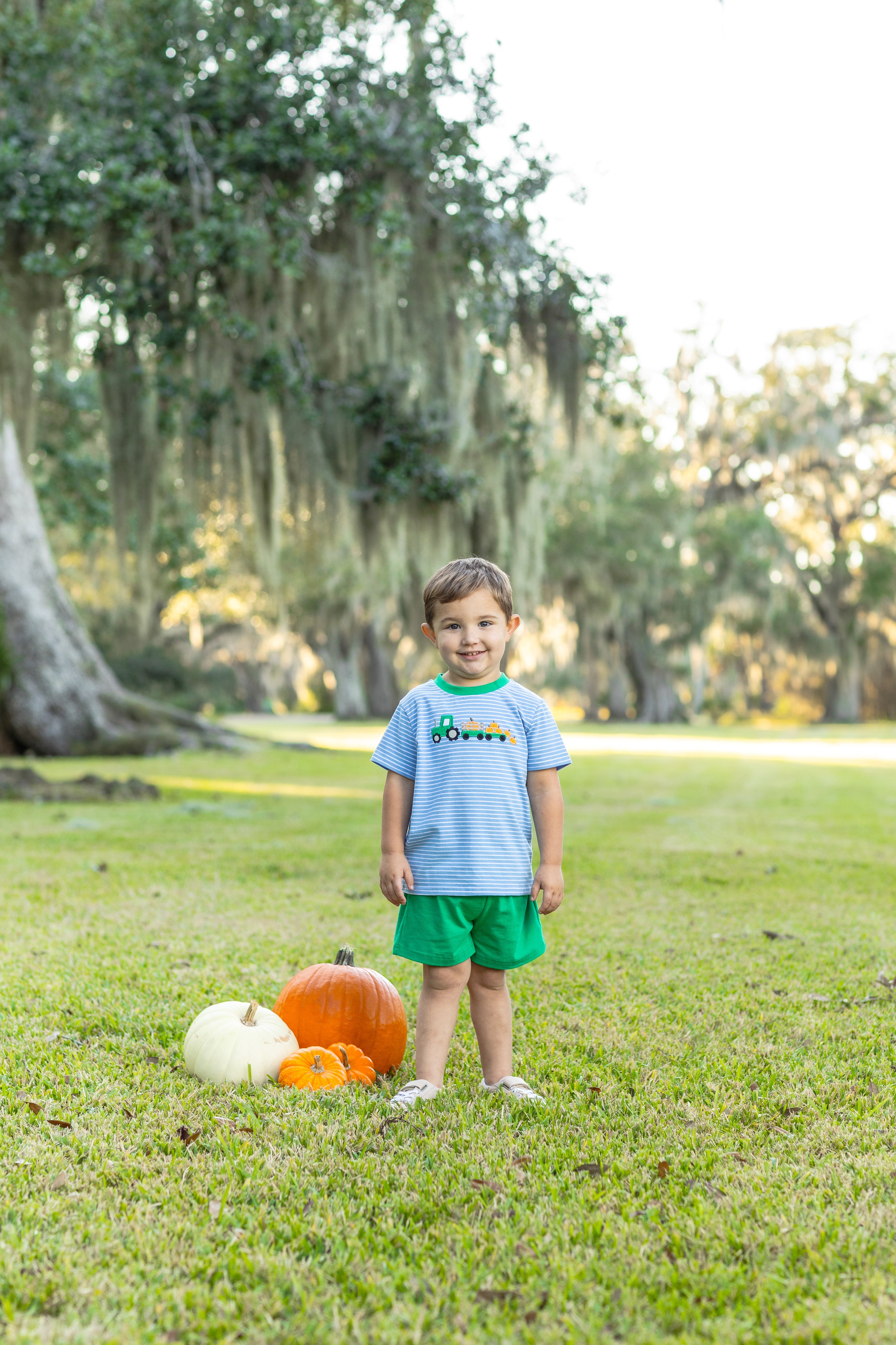 Tractor Trail Short Set from Anderson Parker