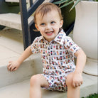 Tripp Boys' Polo Shortall - Western Pups from Anderson Parker