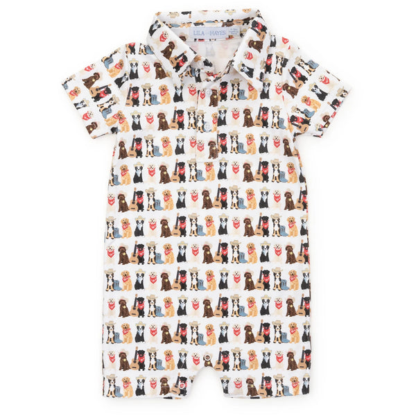 Tripp Boys' Polo Shortall - Western Pups from Anderson Parker