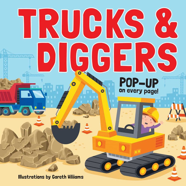 Trucks & Diggers: Pop-Up Book from Anderson Parker