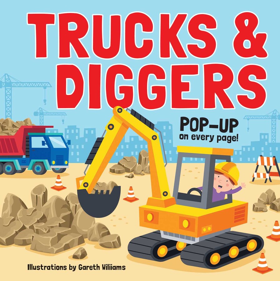 Trucks & Diggers: Pop-Up Book from Anderson Parker
