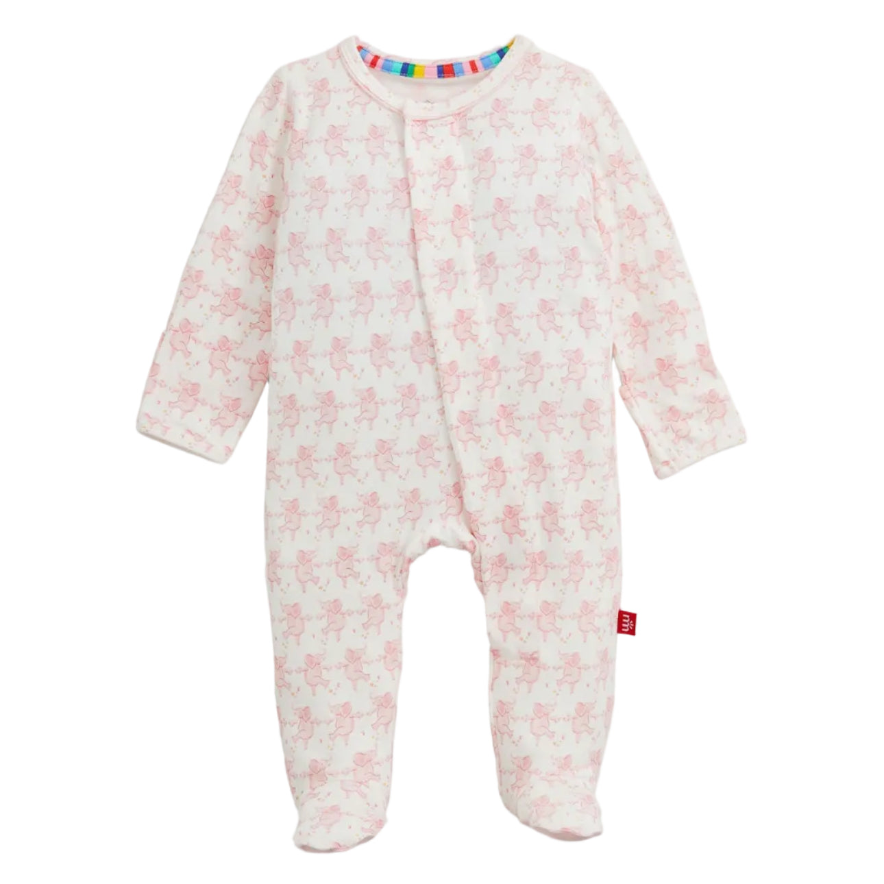 Trunkettes Pink Modal Footie from Anderson Parker