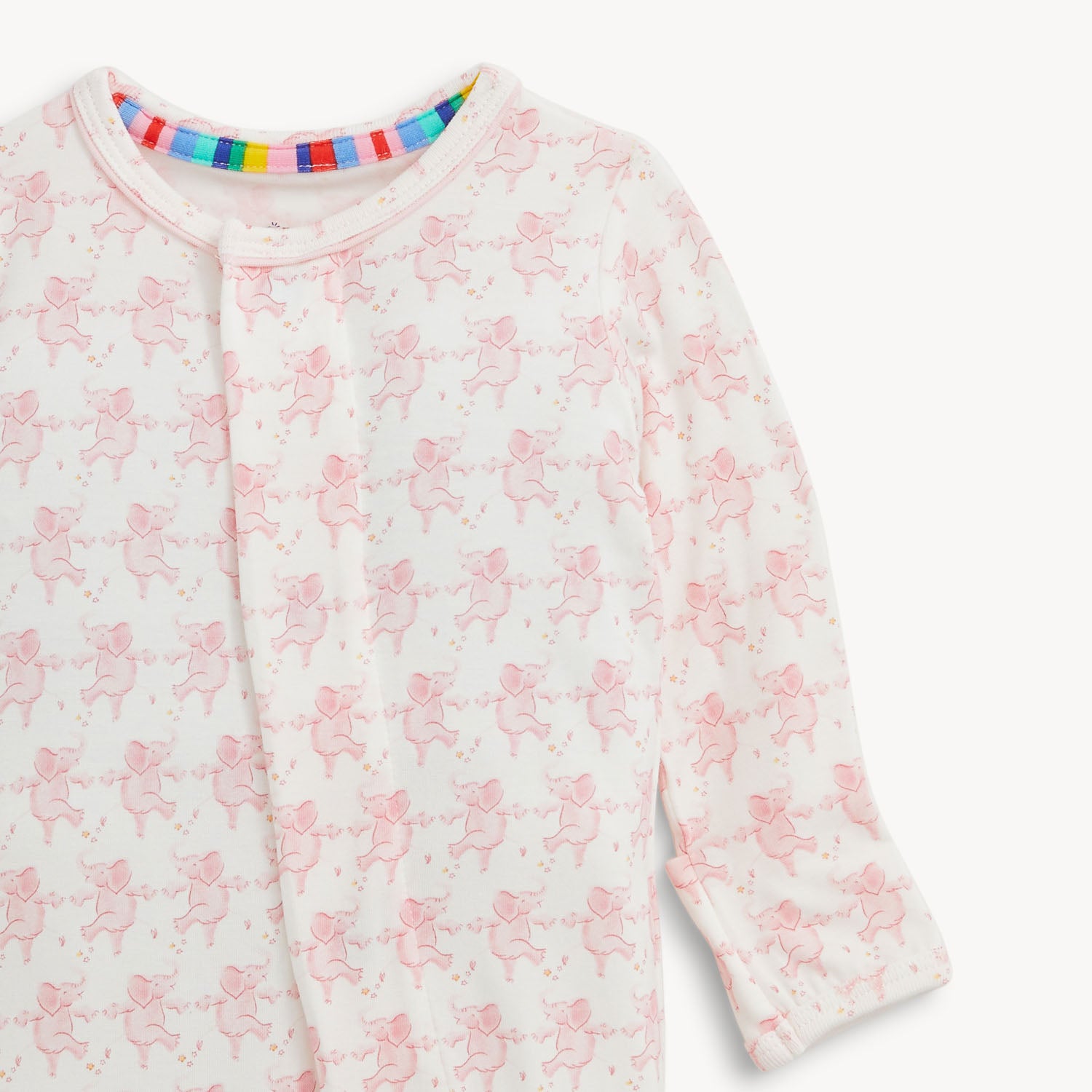 Trunkettes Pink Modal Footie from Anderson Parker