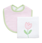 Tulip Basic Bib & Burp Boxed Set from Anderson Parker
