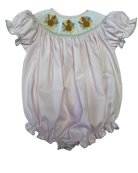 Turkey Smocked Girl Bubble from Anderson Parker