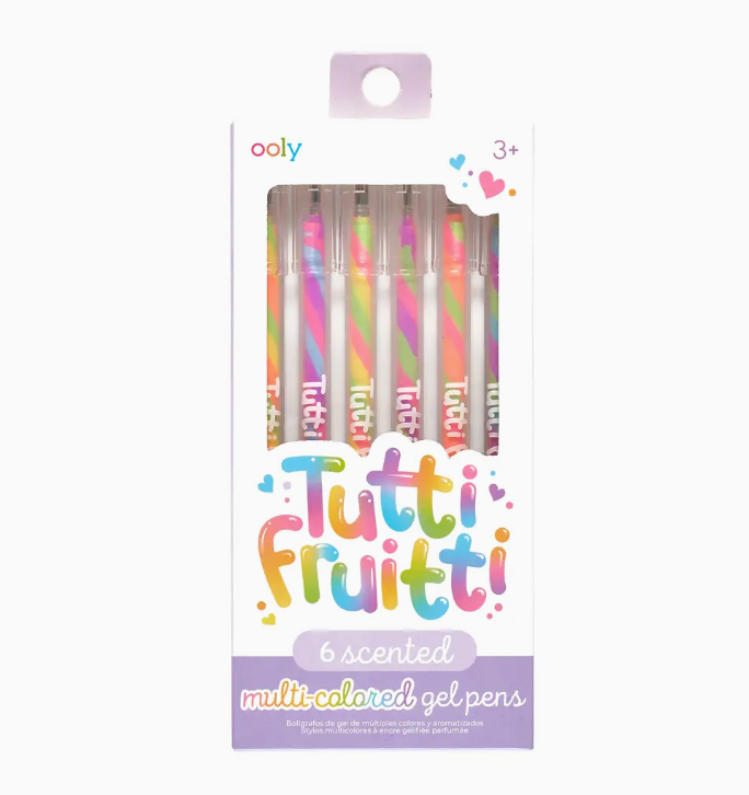 Tutti Fruitti: Scented Multi-Colored Gel Pens from Anderson Parker
