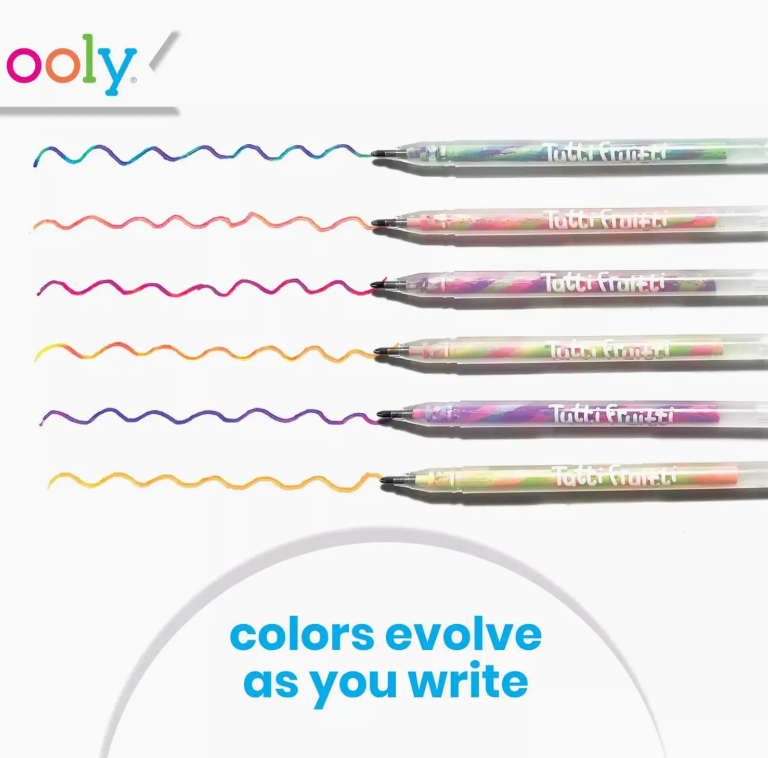 Tutti Fruitti: Scented Multi-Colored Gel Pens from Anderson Parker